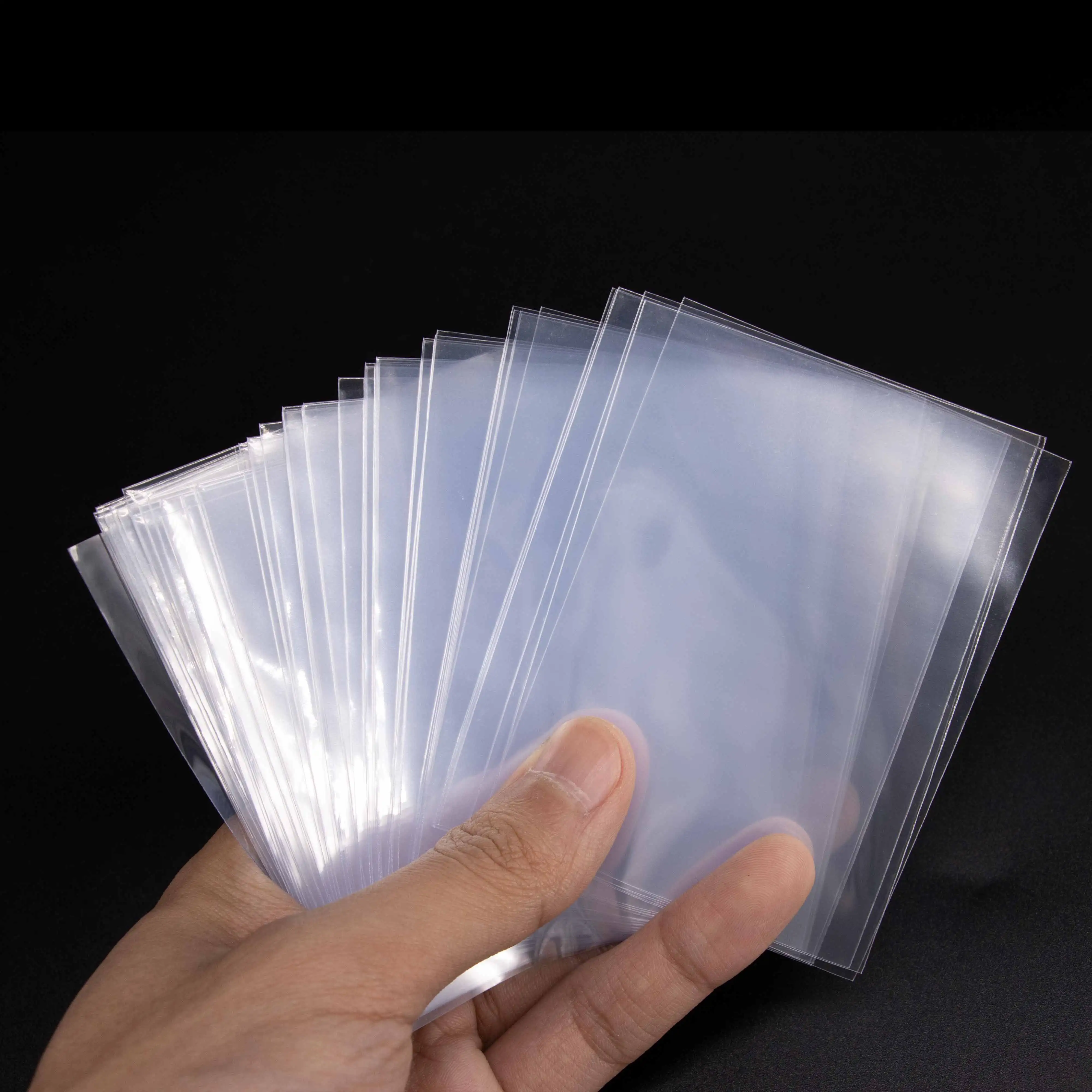 Wholesale TCG Trading Card Game Sleeves for One Piece & Pokemon  Custom  Clear Inner Card Sleeves for Deck Protection