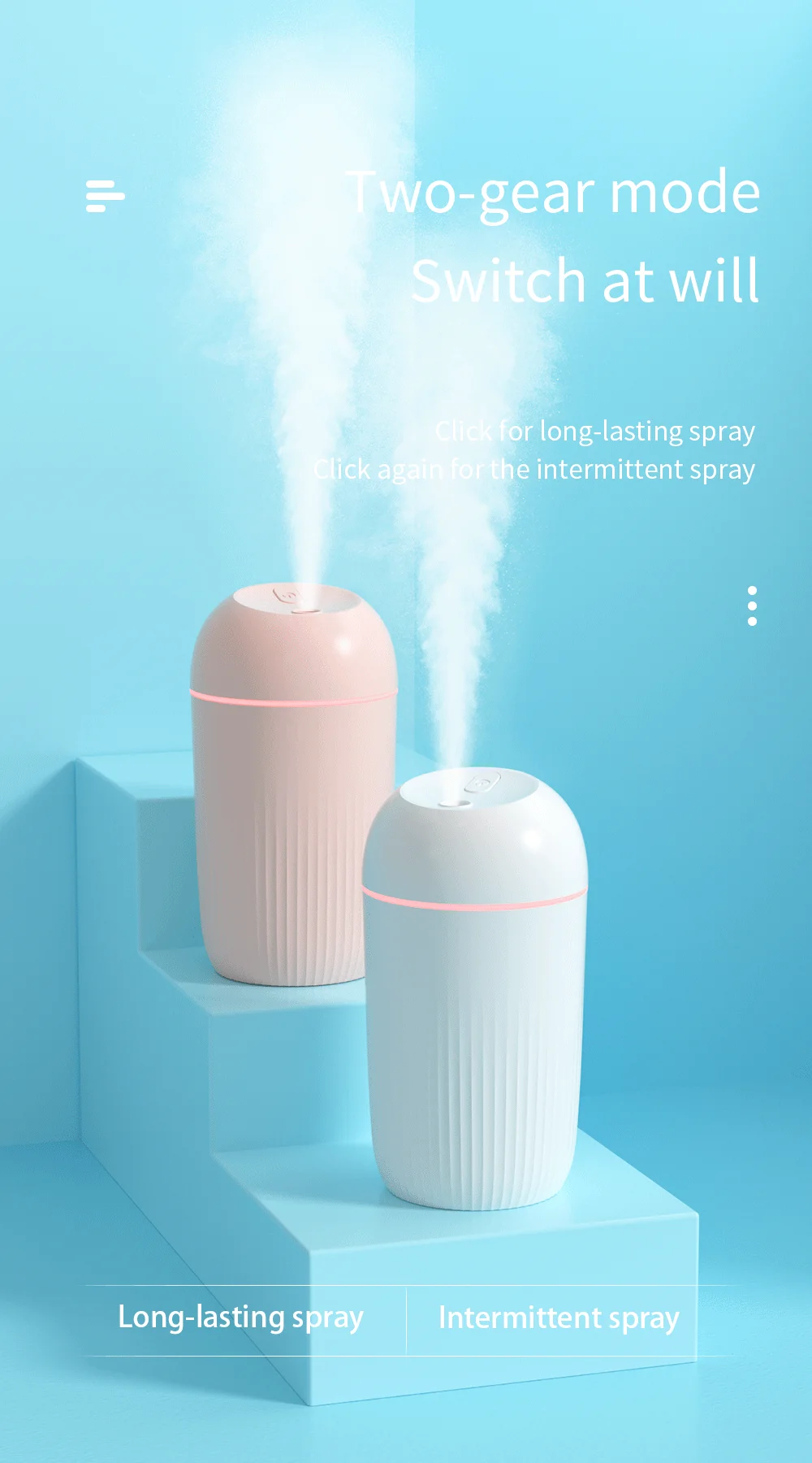 Air Humidifier Mini Fogger Machine Cool Mist Humidifier Fogger Mist