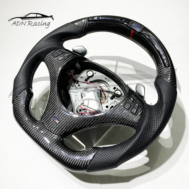 Bmw M3 E Ee用ledレーシングシフトライトカーボンファイバーカスタムステアリングホイール   Buy M3 Steering  Wheel,E M3,Carbon Steering Wheel Product on Alibaba.com