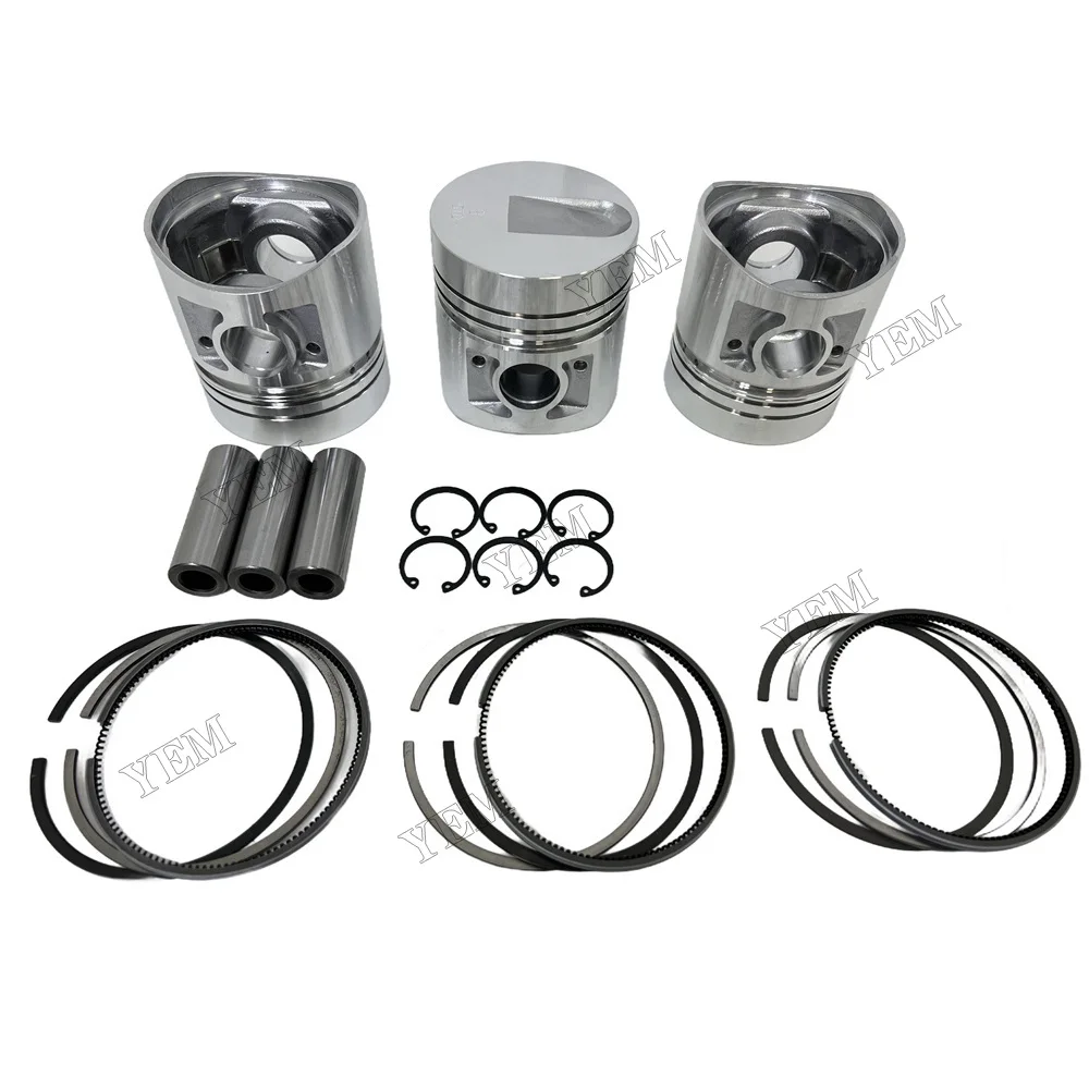 Piston With Piston Ring S3E9 for Mitsubishi S3E S3E2 S3E9T S3E9-T S3E9