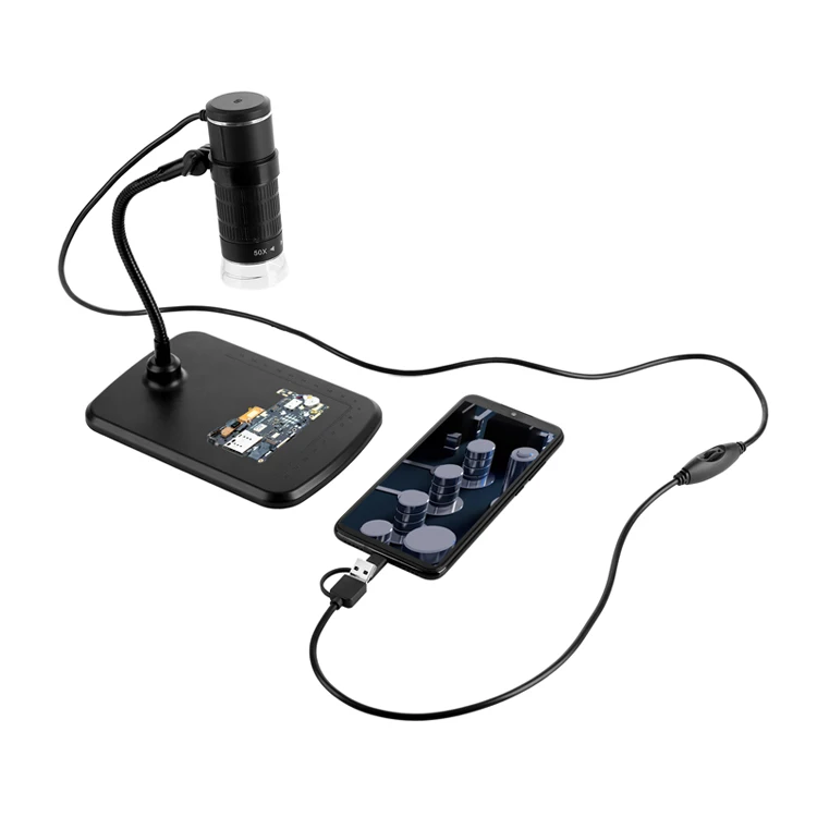 3 in 1 Lab Research Biological Student HD 1080P Electron Microscope 1000X Usb Digital Microscope