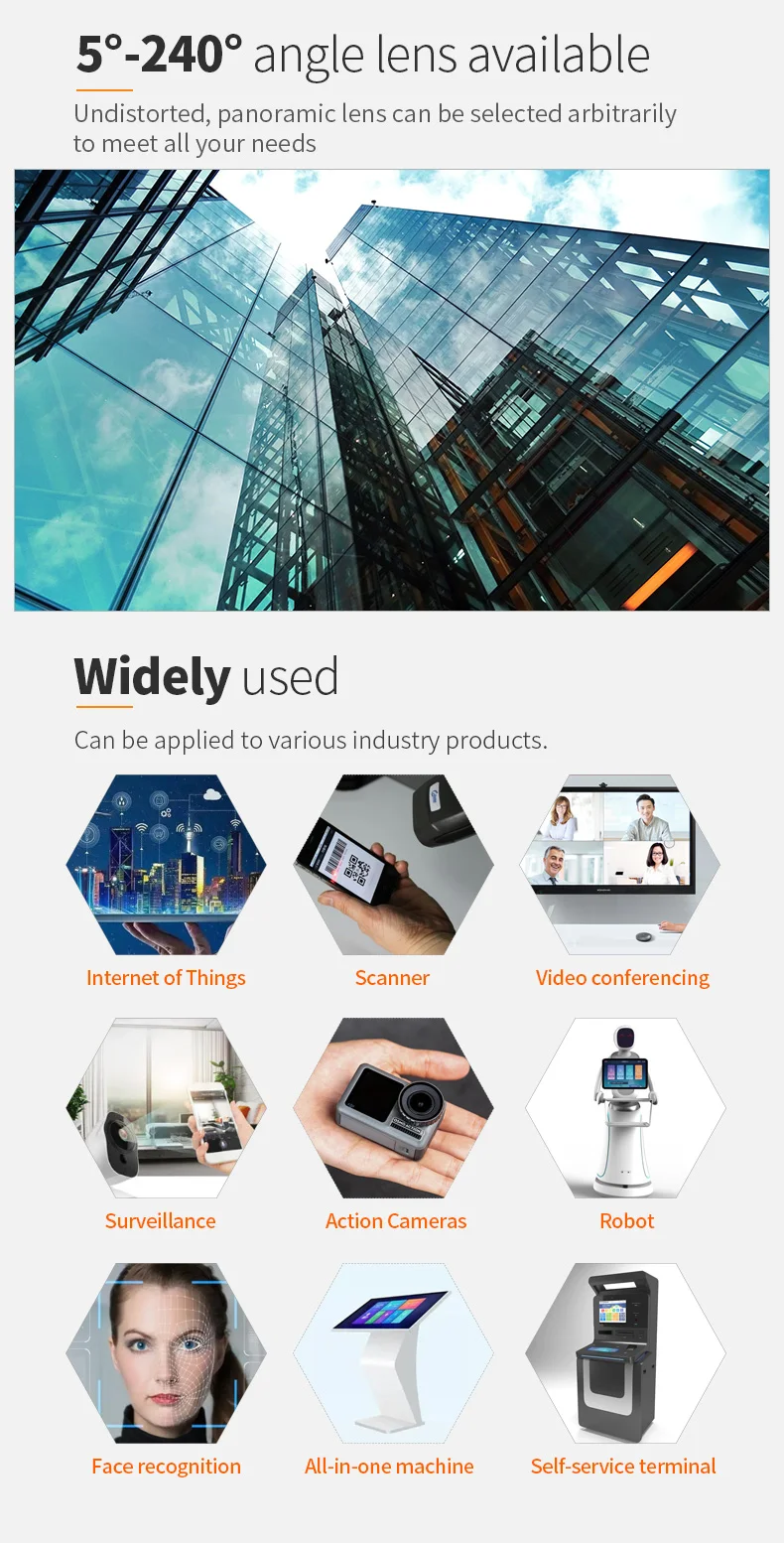 DGZX 2 million Ir cut infrared switching SC2336 high-definition monitoring license plate recognition 1080P camera module mipi插图3