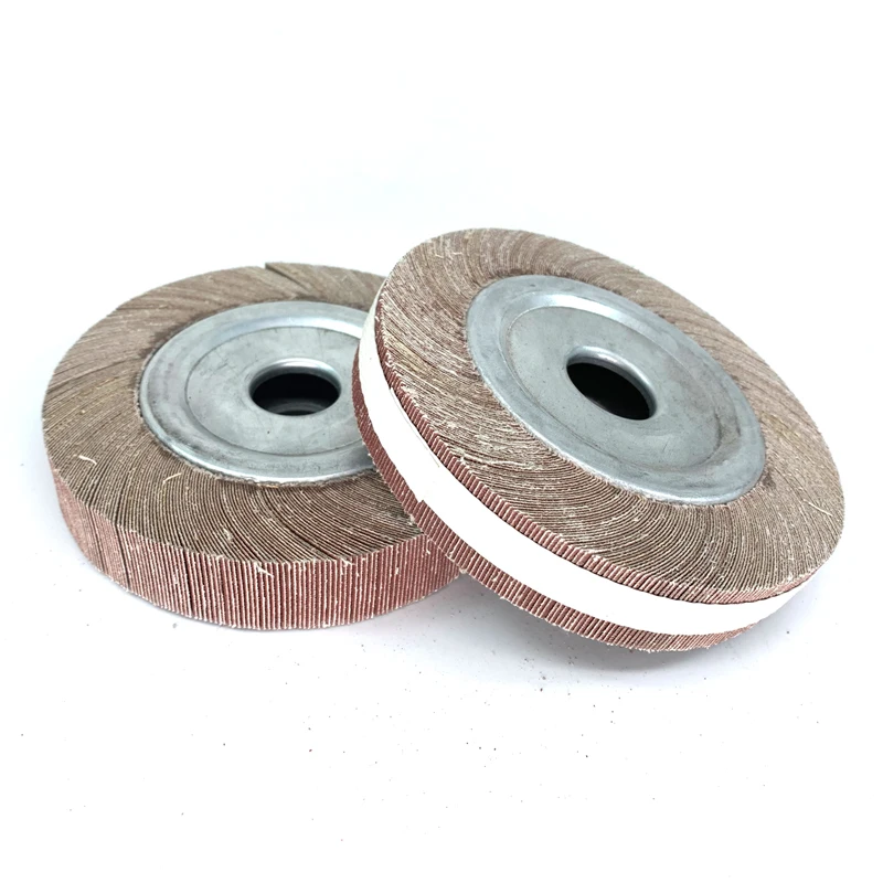 Abrasive Polishing Flap Wheel Stainless Steel Edge Deburring Grinding