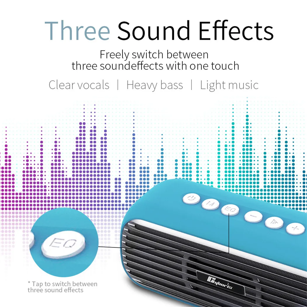 T5 Pro Speakers Storage Clearance 40W Power Retro Style Classical Blue Tooth Wireless Boombox
