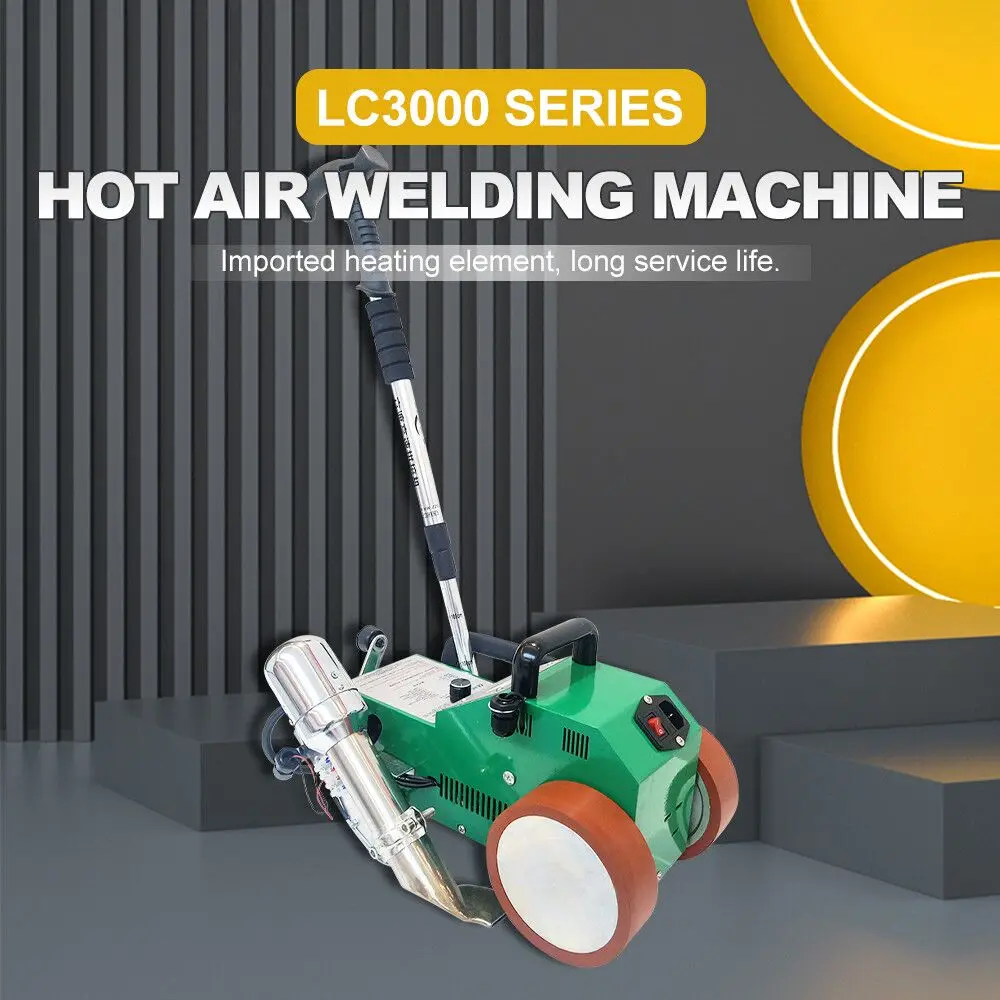 2022 Hot Air Welding Machine LC3000C Banner Sewing Cloth Flex Welder Machine