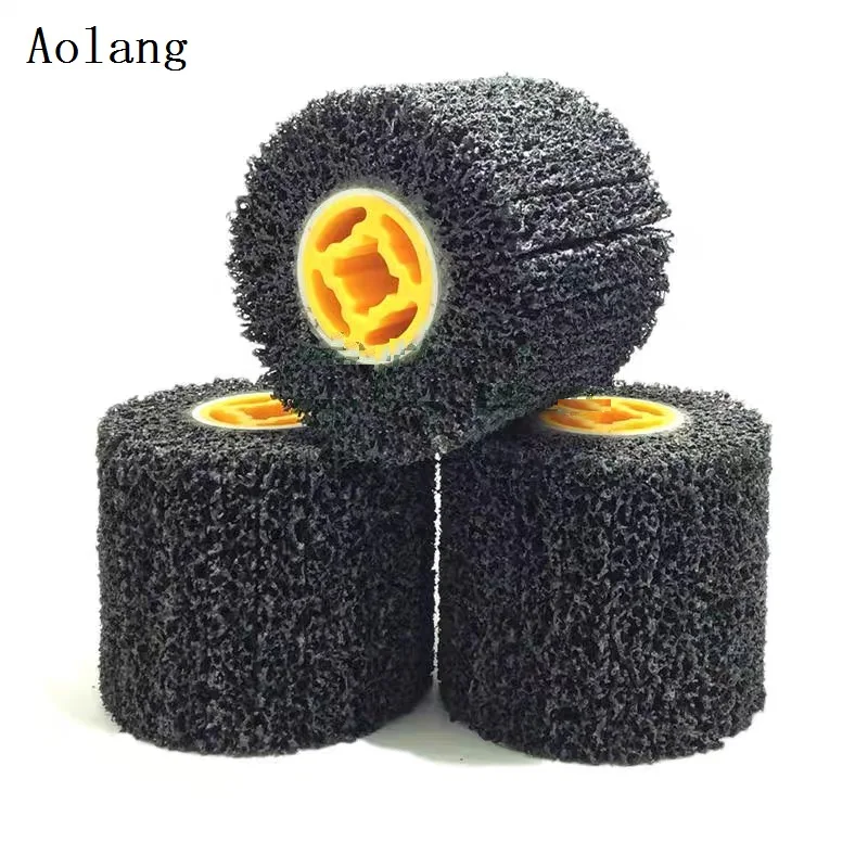 stainless steel metal brushed peeled polishing wood processing