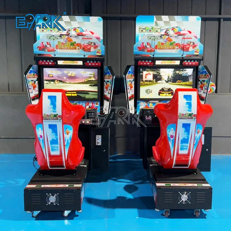 Outrun Coin Operated Car Racing Simulator Video Arcade Game for Game Zone