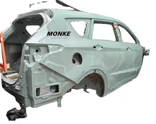 CHERY JETOUR X70 Body frame structure diagram Frame and body Appearance parts of the entire vehicle body