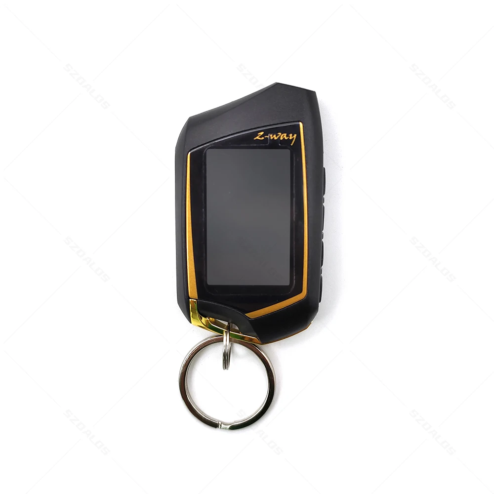 Remote Start Two Way Car Alarm System With Engine Start Siren LCD Remote Control Keyless Entry Car Alarm
