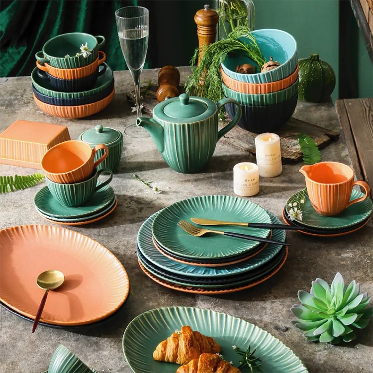 Ceramic Dinnerware Customized Dinner Set Wholesale High Quality