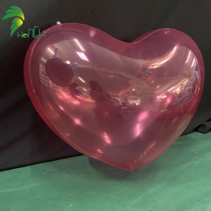 Custom Inflatable Display Heart Model, Inflatable Pink Heart Custom ...