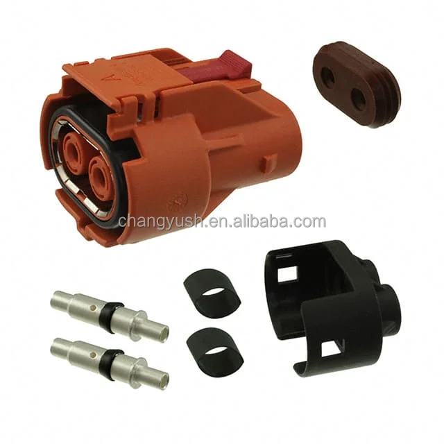 Amphenol C107669472as4 Box Mounted Socket,2contact,Crimp Socket