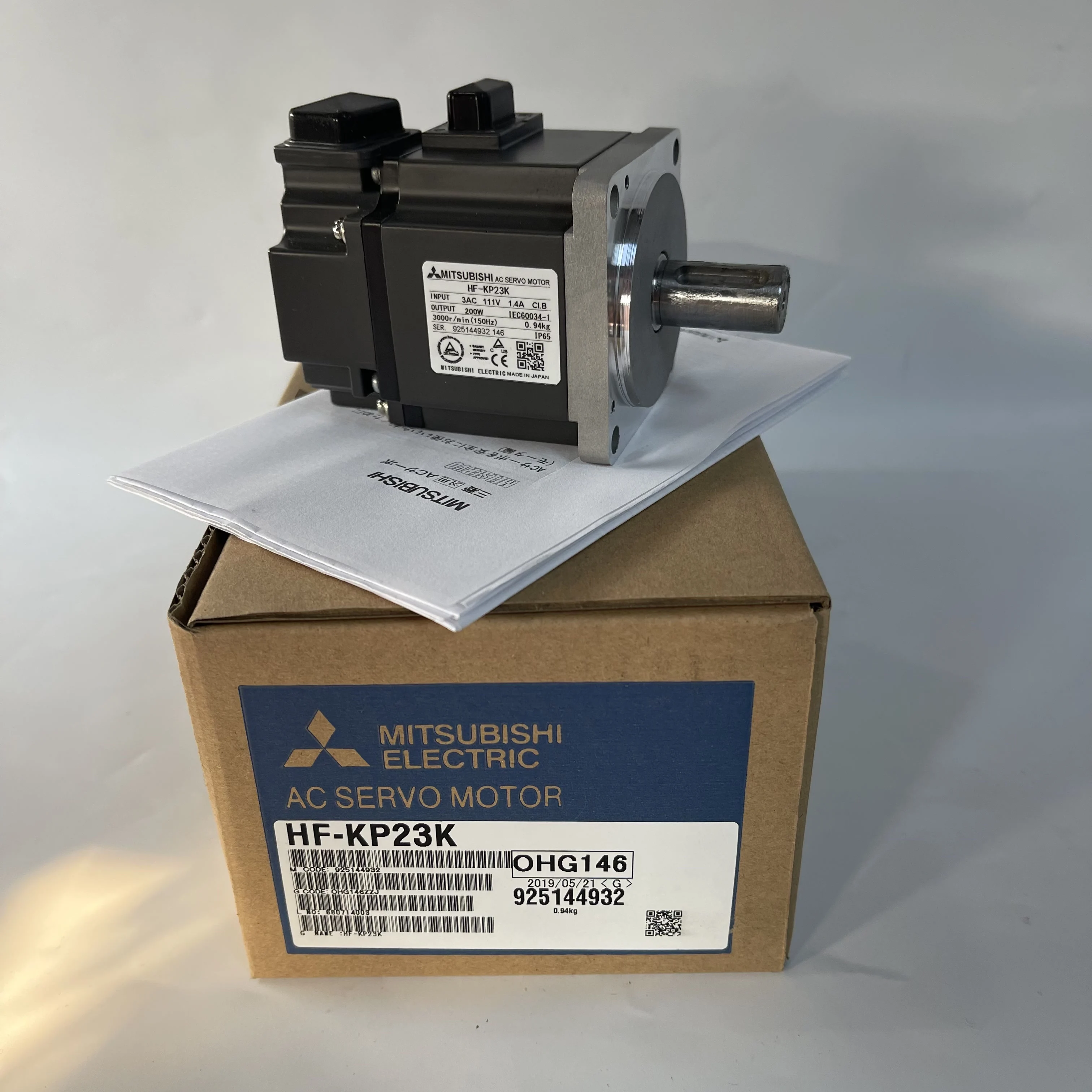 MITSUBISHI AC Servo Motor HF-KP23K