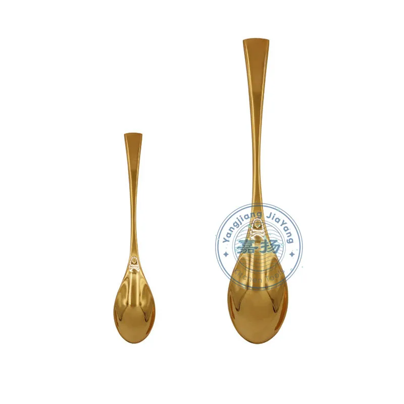 KUTO Gold Quenelle Spoon