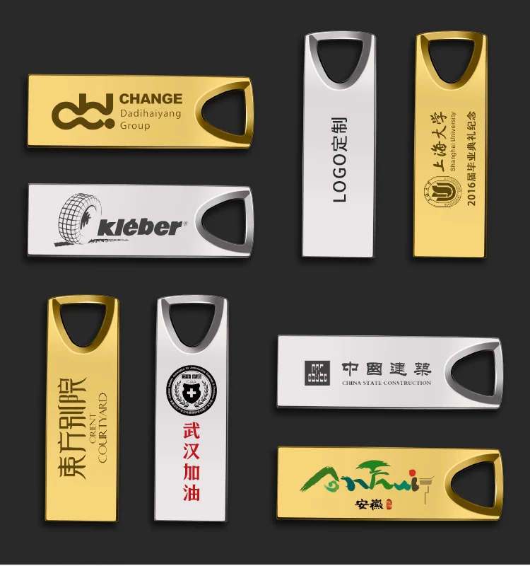 New Style mini Metal 32GB USB Flash Drives USB2.0 16GB 128GB 4GB 128MB 64GB pendrives U disk - ANKUX.COM