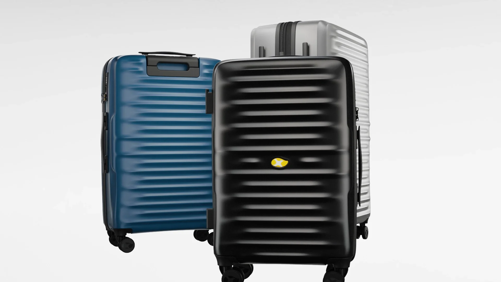 Mgob Takeoff Luggage Set Custom Suitcases Lightweight 3-piece Hardside ...