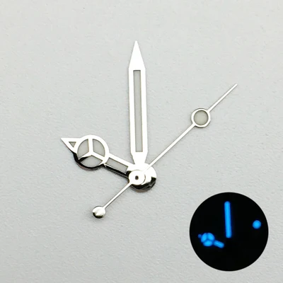 Ricambio Mani Orologio Bliger Lancette Luminose Per Orologi - Compatibili Con Movimenti NH35, NH36, ETA2824, Miyota8215 E Altri Set Lancette Per Movimento Miyota 8215 - Foto 5