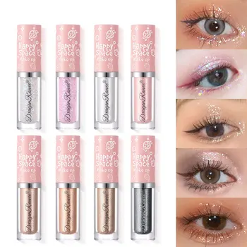 Beauty Cosmetics Diamond Glitter Eyeshadow Multifunctional Eye Silkworm Highlight Brightening Liquid Makeup Micro-light Powder