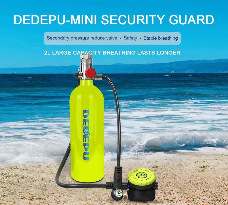 2.3l Scuba Tank Diving Oxygen Scuba Diving Oxygen Tank Oxygen Diving