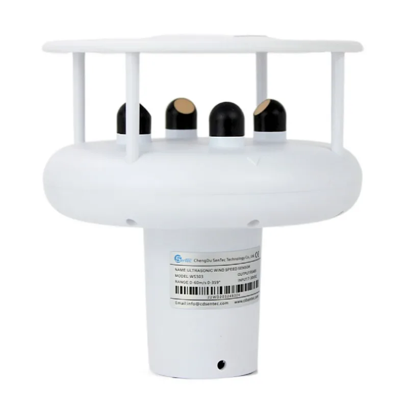 SENTEC WS303 Wind and Direction Sensor Wireless Wind Sensor Meter Ultrasonic Wind Speed Direction Sensor Weather Station