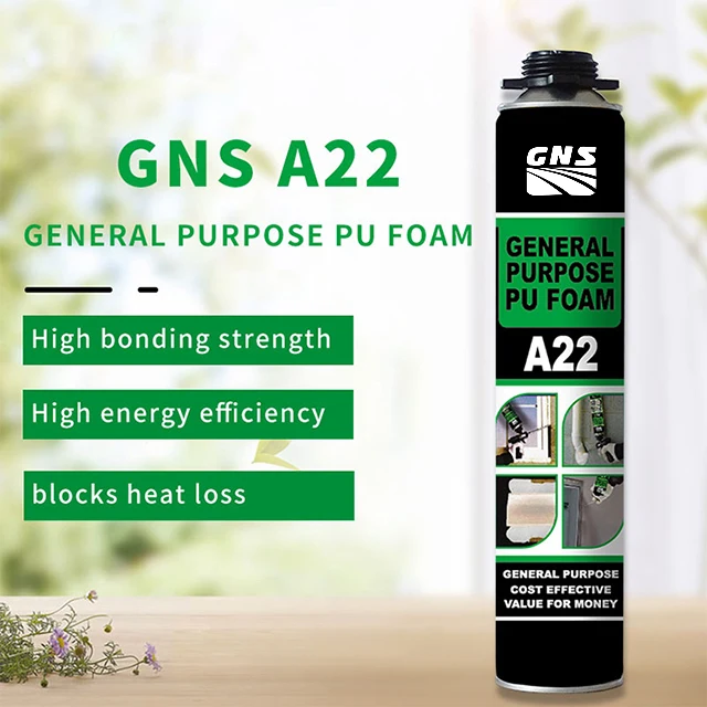 Gns Chinese Factory Good Quality Polyurethane Spray Foam Closed Cell PU  Foam Chemicals for Spray Insulation - China Filling PU Foam, Insulating  Foam