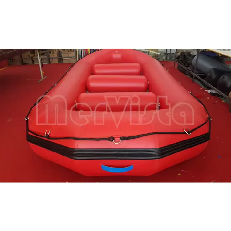 Cheap Made Hand China Raft Small 4.5 Meter Life Fishing Inflatable Drift Boat for Sale