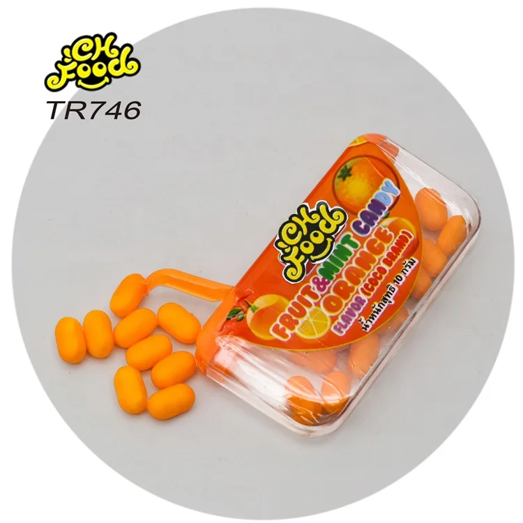 Wholesale Bottle Toy Candy Mix Fruit Mint Flavor Tablet Candy Sweets OEM Hard Pressed Candy Halal for Kids Snack Food
