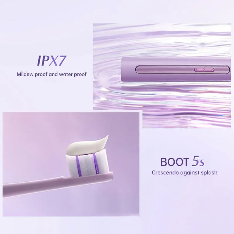 Новый SOOCAS X3 pro Перфорация настенный Ультразвуковая электрическая зубная щетка для зубных щеток uvcsterilization IPX7 водонепроницаемый