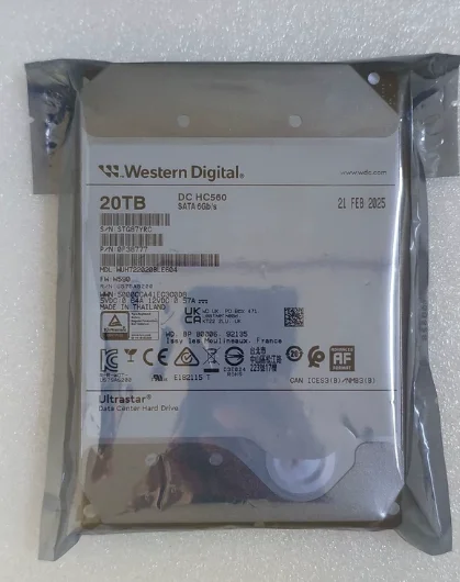 Western Digital Ultrastar DC HC560 WUH722020BLE604 / WUH722020ALE6L4 20TB SATA