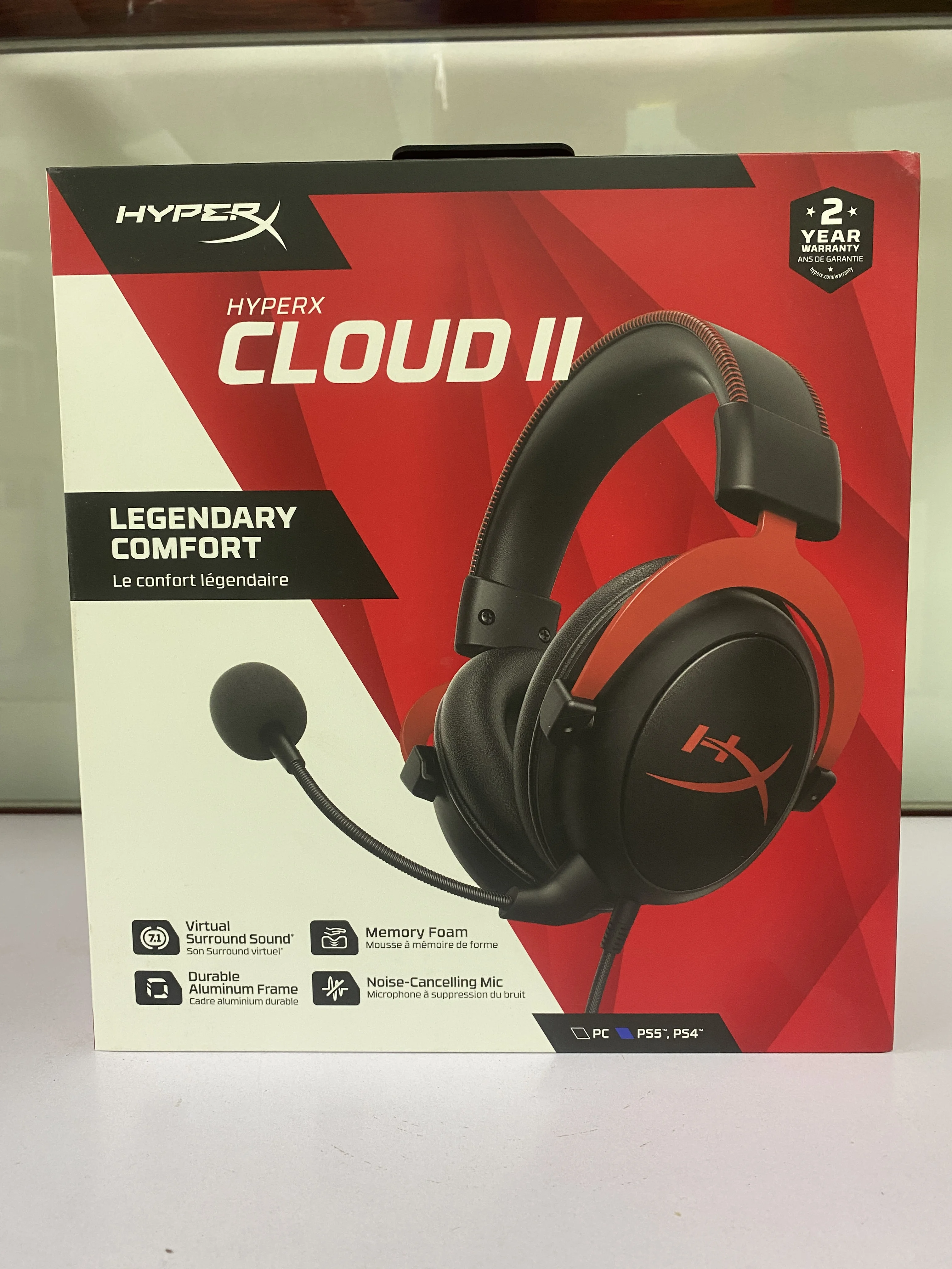 Hyperx Cloud II Wired Gaming Headset Surround Sound