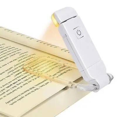 product portable rechargeable 3 brightness levels flexible clip on book lights  led desk reading light  for kids bookmark lamp-41