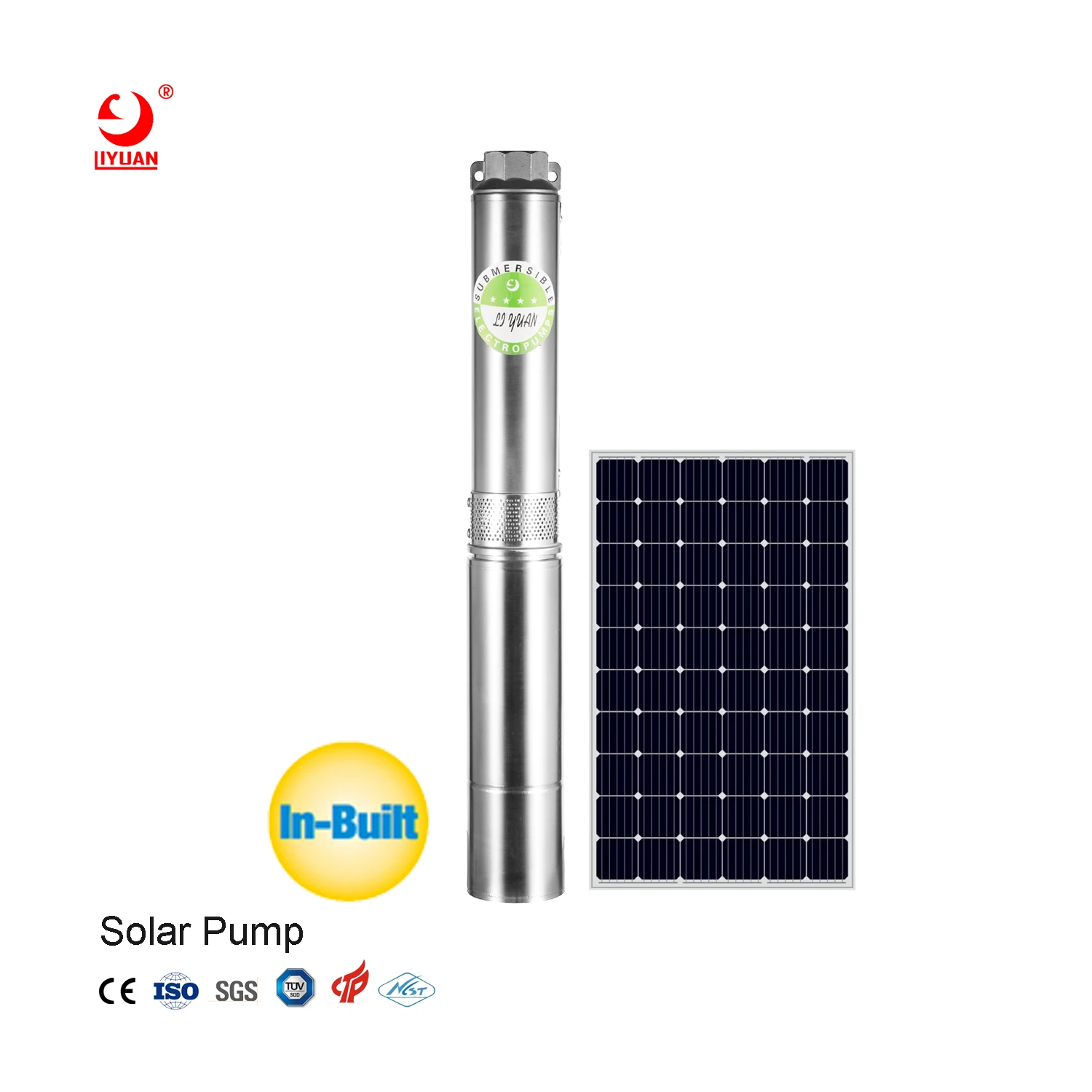 Farm Solar Water Pump Hybrid Solar Ac Submersible Dc Water Pump Deep Well Pump Dc