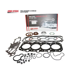 KINGSTEEL OEM 04111-67040 04111-67041 Repuestos Automotriz Spare Part Engine System Overhaul Full Gasket Kit Set for TOYOTA