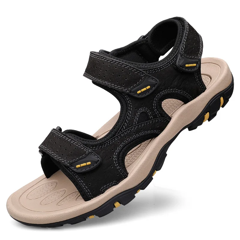 Мужские Пляжные шлепанцы, сандалии с открытым носком, на плоской подошве, индивидуальный дизайн, лето 2021