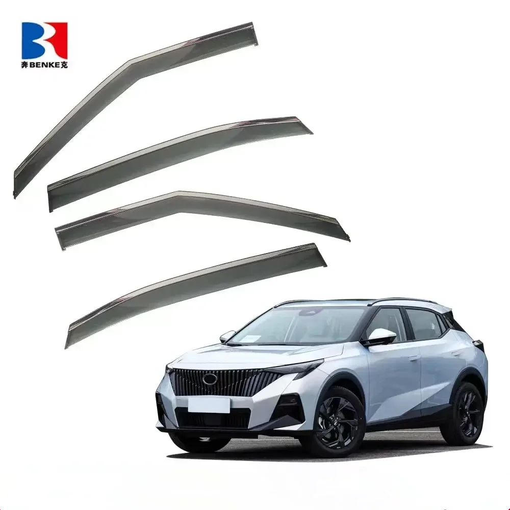 Wind Deflector for GAC TRUMPCHI GS3 EMZOOM EMKOO 2023 2024 Car Accessories Weather Rain Guards Side Window Sun Visor Auto Parts