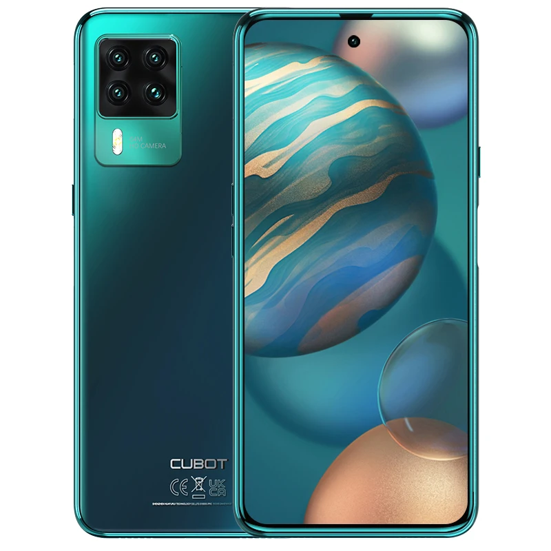 CUBOT X50 グリーン 本体 Cubot X50 Smartphone - 8G RAM, 128G/256G Storage, 32MP Selfie