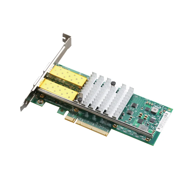 Intel 82599 X520 DA2 10g双端口E10G42BTDABLK 2x SFP光纤网卡适配器