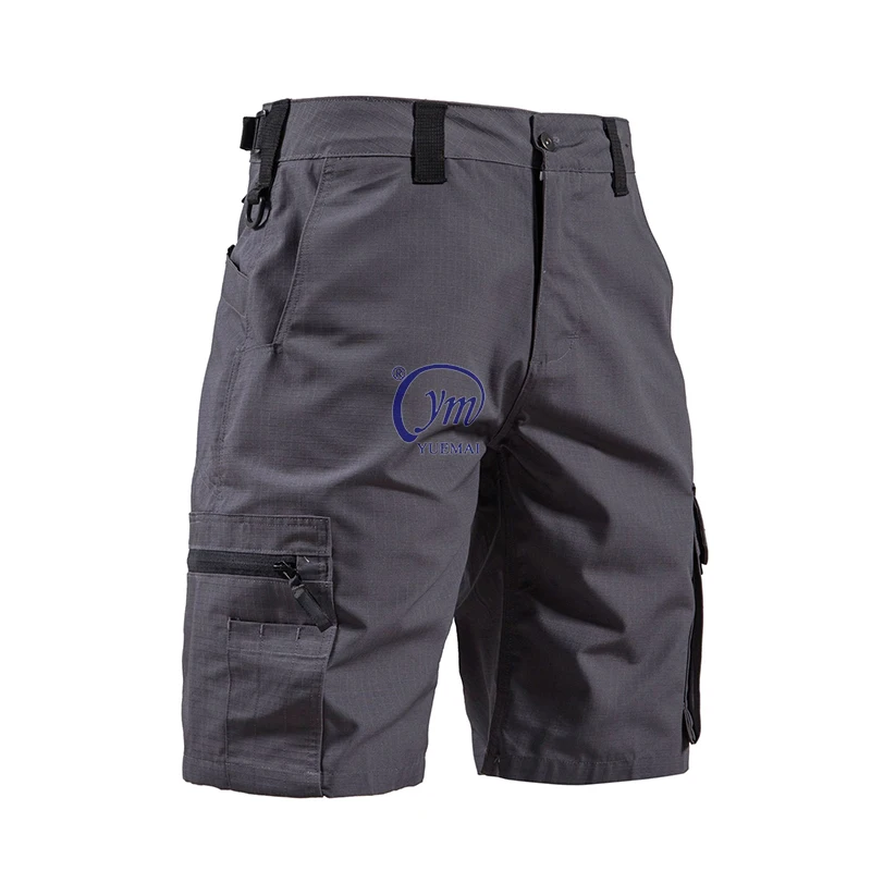 Customized Workout Breathable Hiking Fishing Waterproof Pant Tactical CP Camouflage Cargo Shorts for Men996_voghion.com