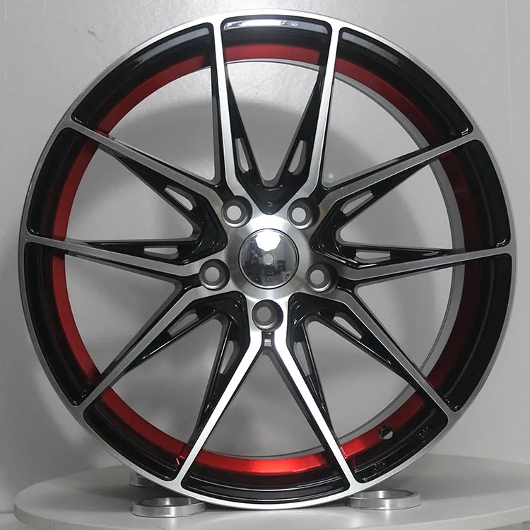 Multi Spoke Design 15 16 Inch Wheels Rims Hub 4x100 8x100/108 5x114.3 for Aftermarket Alloy Car Wheels #M1156