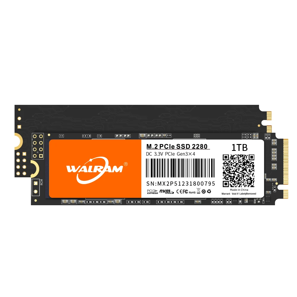 For WALRAM 1TB NVME M.2 PCIE SSD 2280 Internal Hard Drive For WALRAM 1TB NVME M.2 PCIE SSD 2280 Internal Hard Drive