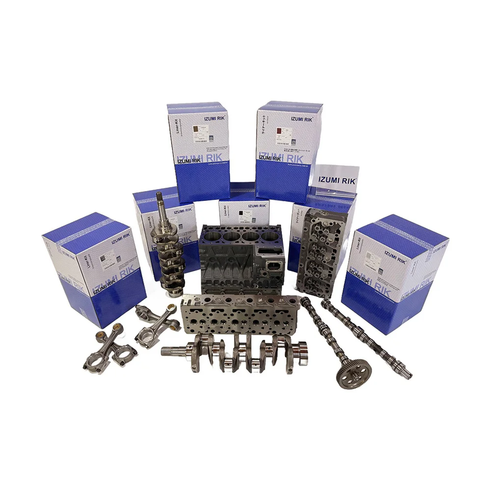 Heavy Duty Engine Parts IZUMI RIK R916 R924 R926 Cylinder Block Assembly Series for Liebherr