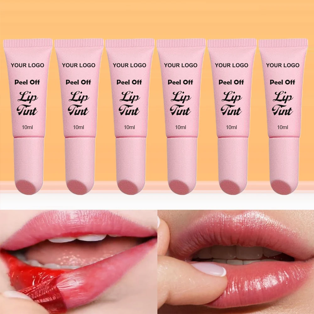 Fruit Red Make up Long-lasting Lip Gloss Beauty Best Seller Vegan Waterproof Lipstick Matte 24 Hours Lip Stain Peel Off Lipstick