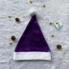 Purple ball christmas hat