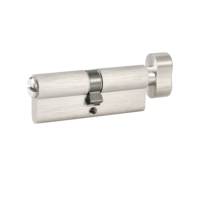 Fire Rated 70mm Toilet Profile Cylinder for Bathroom Single Open European Door Lock Cylinder supplier