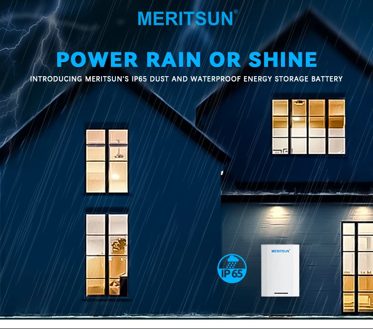 Meritsun Lithium Battery Solar System 48V 51.2V 100Ah 200Ah Waterproof ...