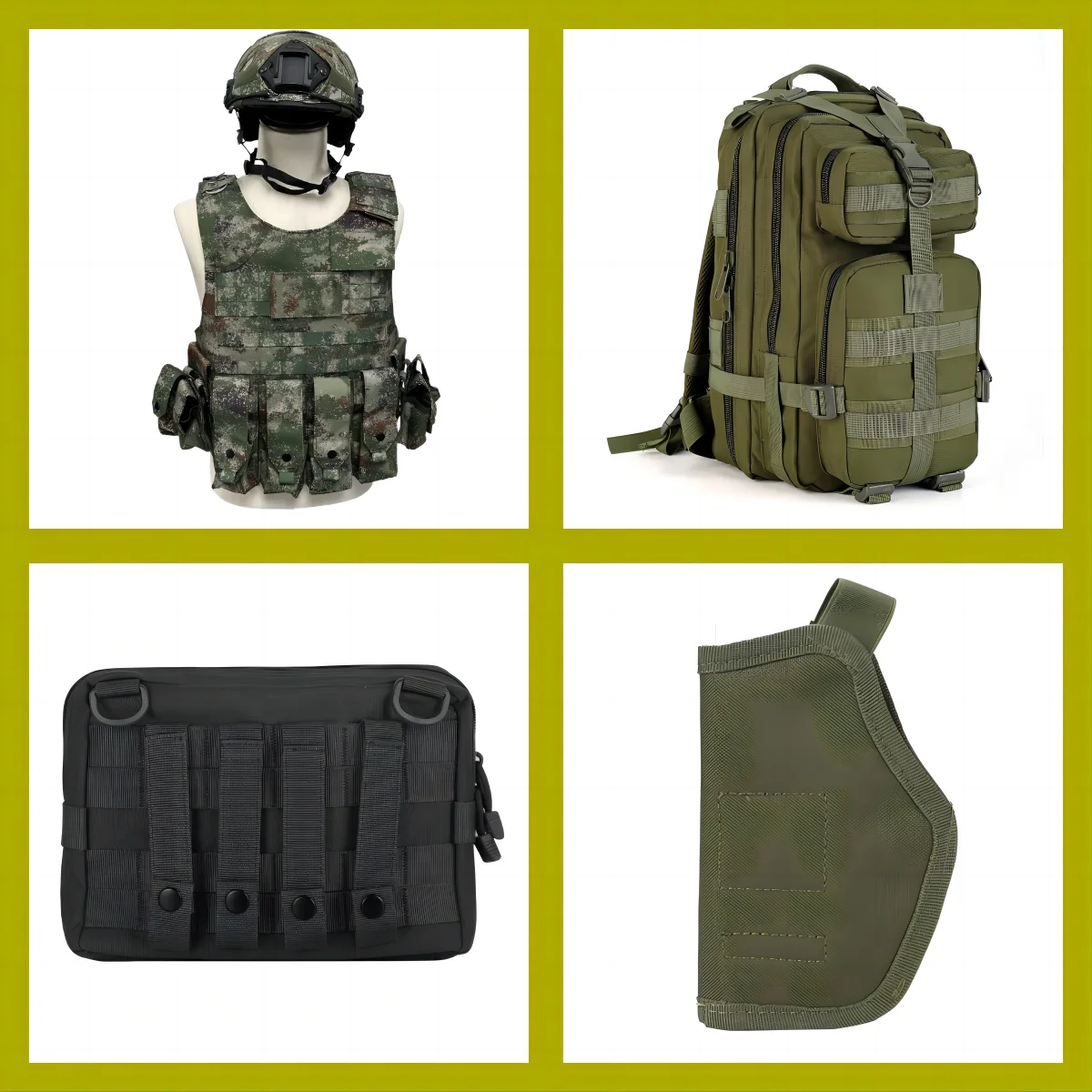 Pochette Tactique De Vidange FDP-G2 - Cordura 500D, Coyote, MOLLE, Neuf
