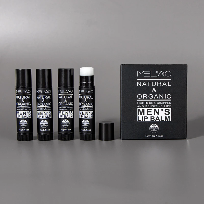 Влагостойкий органический бальзам для губ на весь день для мужчин, бальзам для губ, фирменная торговая марка, мужской бальзам