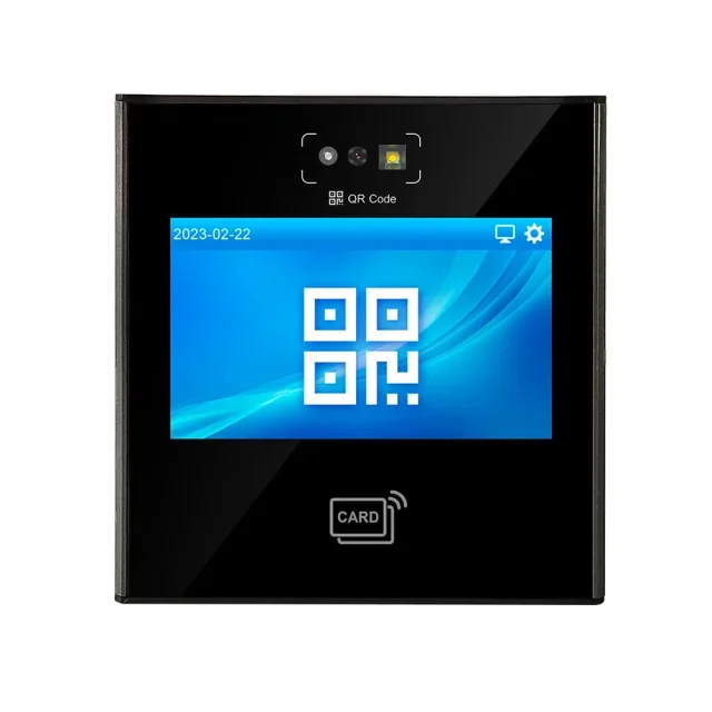 Free Cloud Software TCP/IP WIFI Visitor RFID NFC Wiegand QR Reader Time Attendance QR Code Access Control System