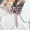 LOVE Glitter Pink Rose gold