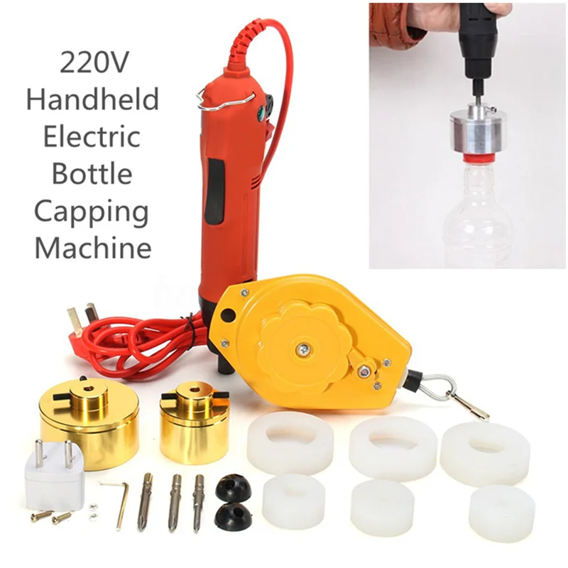 Manual Screw Bottle Cap Sealing Machine Handheld Cap Screwing Capping Machine